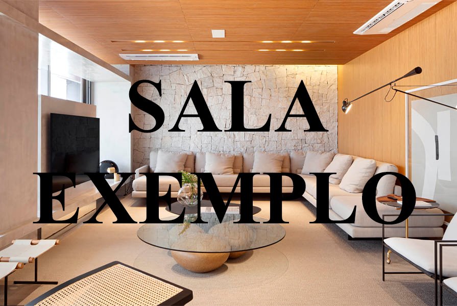 Sala com m&oacute;veis sob medida